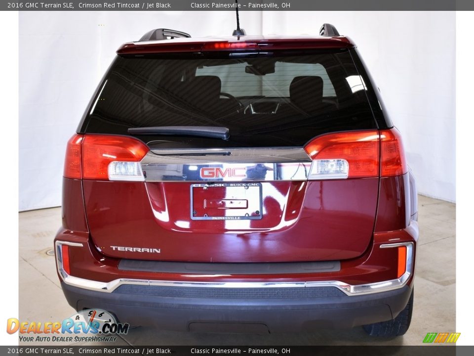 2016 GMC Terrain SLE Crimson Red Tintcoat / Jet Black Photo #3