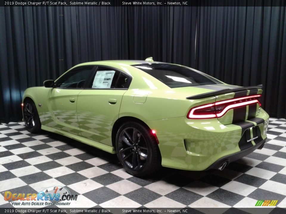 2019 Dodge Charger R/T Scat Pack Sublime Metallic / Black Photo #8