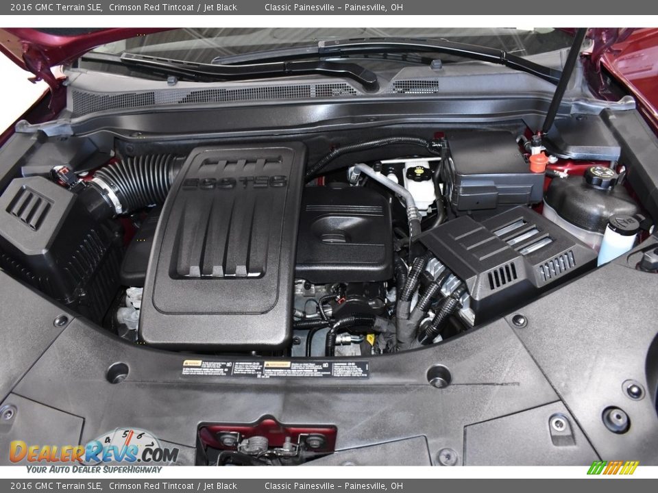 2016 GMC Terrain SLE Crimson Red Tintcoat / Jet Black Photo #6