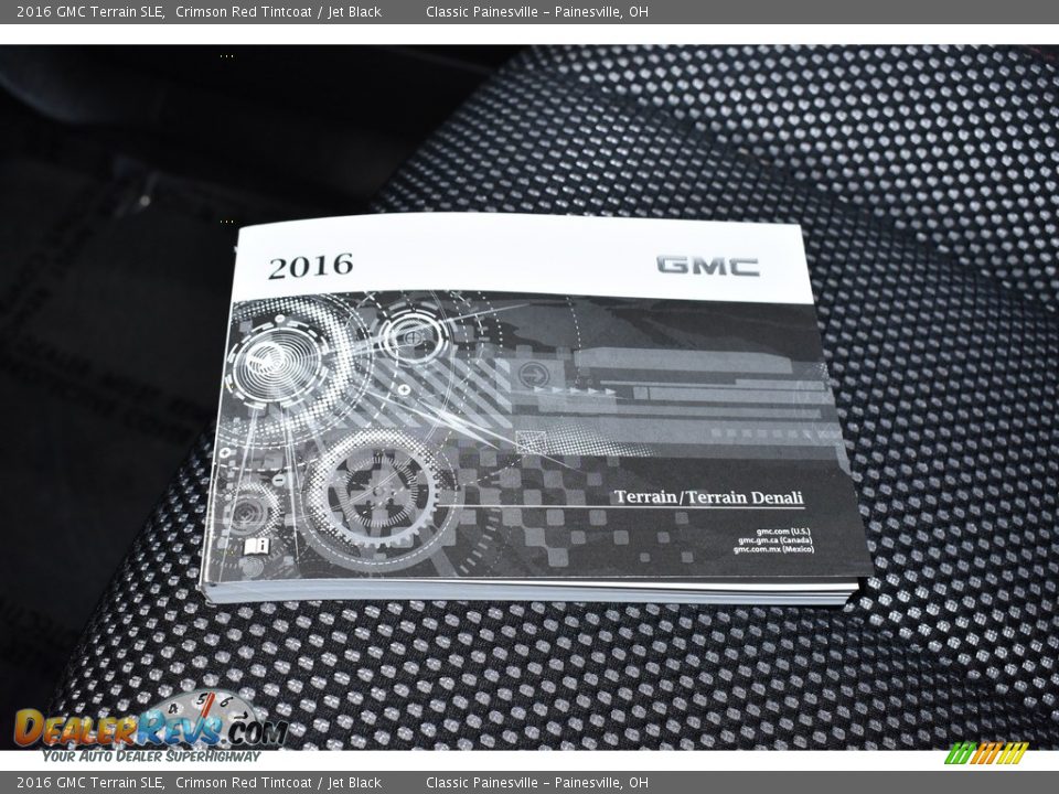 2016 GMC Terrain SLE Crimson Red Tintcoat / Jet Black Photo #15