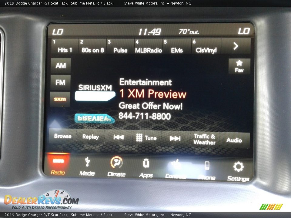 2019 Dodge Charger R/T Scat Pack Sublime Metallic / Black Photo #21
