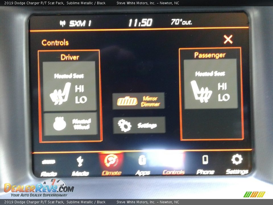 2019 Dodge Charger R/T Scat Pack Sublime Metallic / Black Photo #24