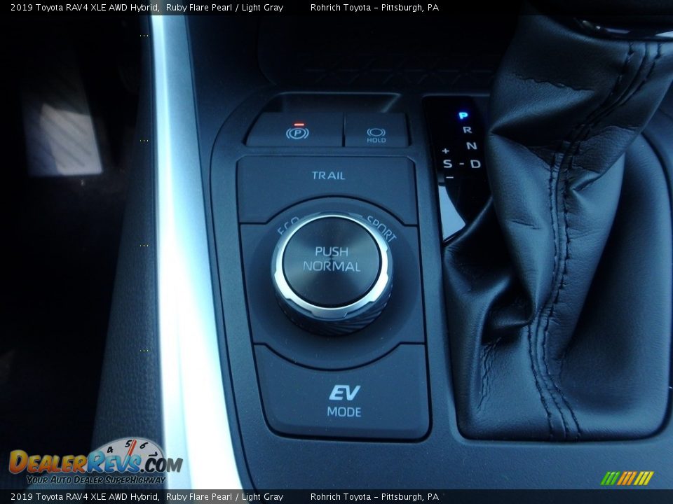 Controls of 2019 Toyota RAV4 XLE AWD Hybrid Photo #15
