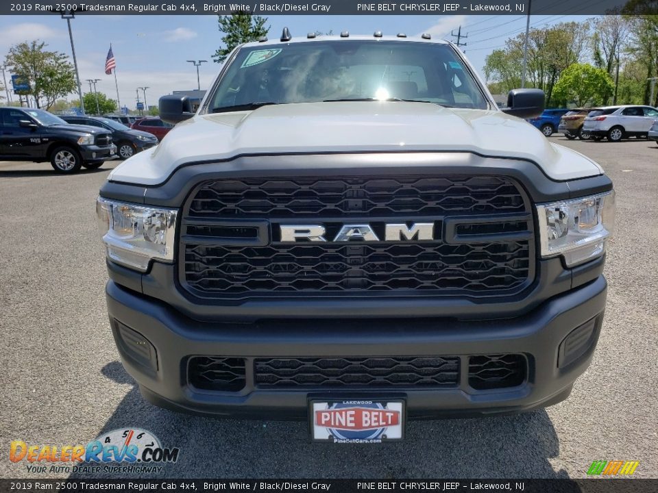 2019 Ram 2500 Tradesman Regular Cab 4x4 Bright White / Black/Diesel Gray Photo #2
