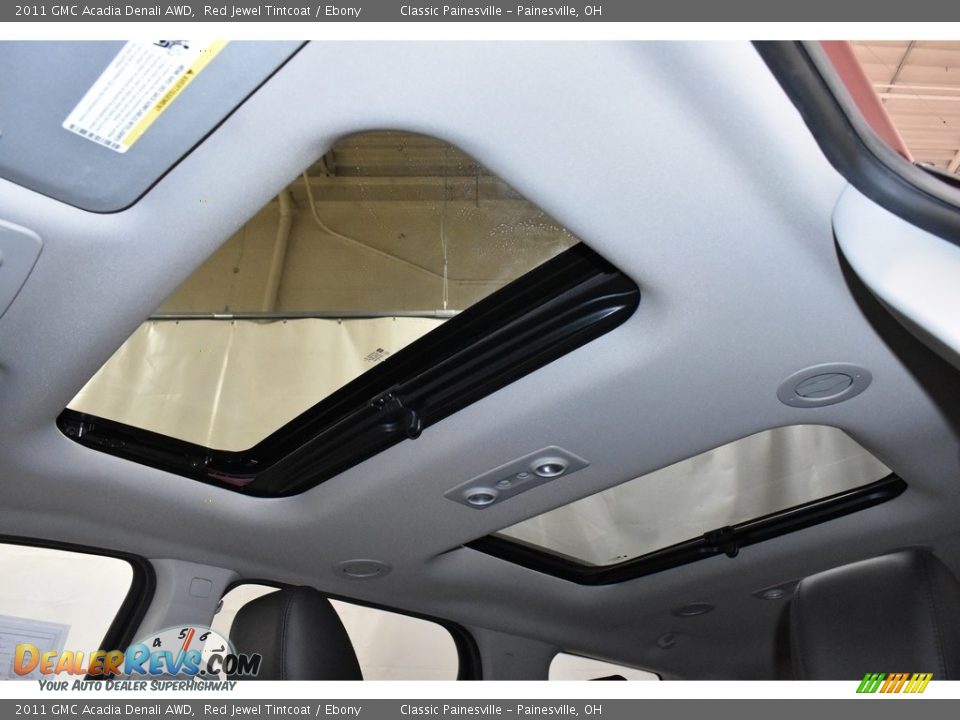 2011 GMC Acadia Denali AWD Red Jewel Tintcoat / Ebony Photo #6