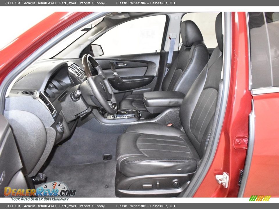 2011 GMC Acadia Denali AWD Red Jewel Tintcoat / Ebony Photo #8