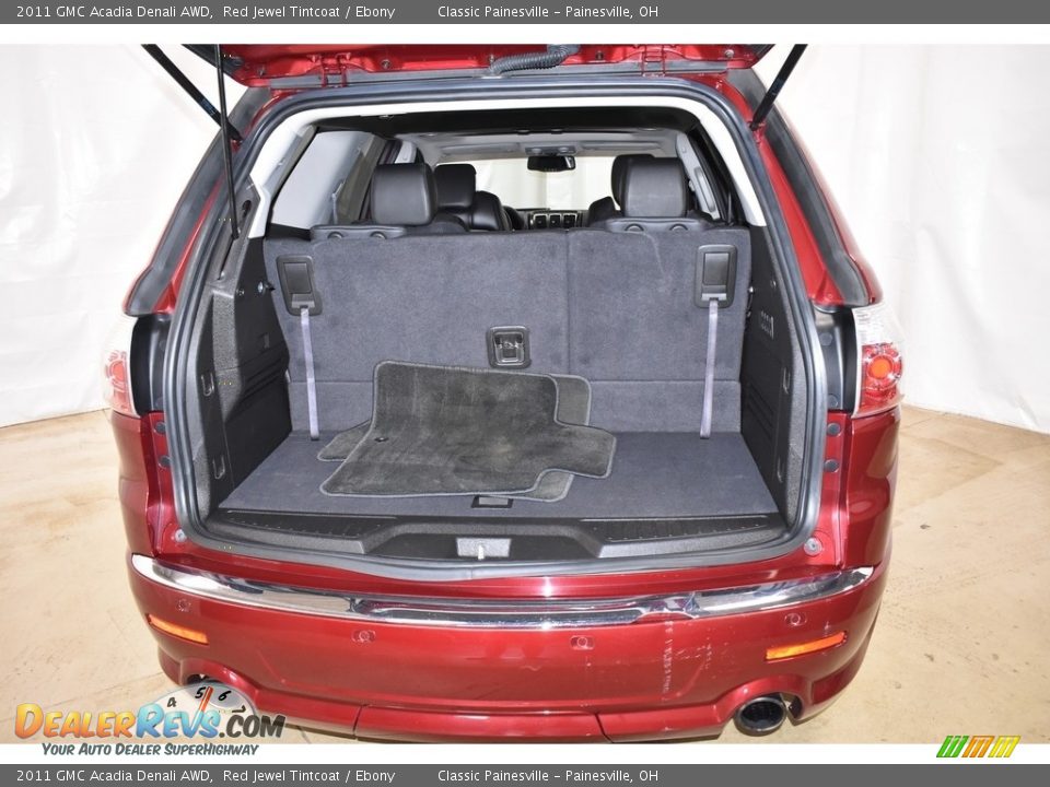2011 GMC Acadia Denali AWD Red Jewel Tintcoat / Ebony Photo #11