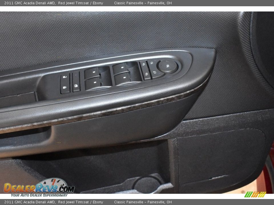 2011 GMC Acadia Denali AWD Red Jewel Tintcoat / Ebony Photo #12