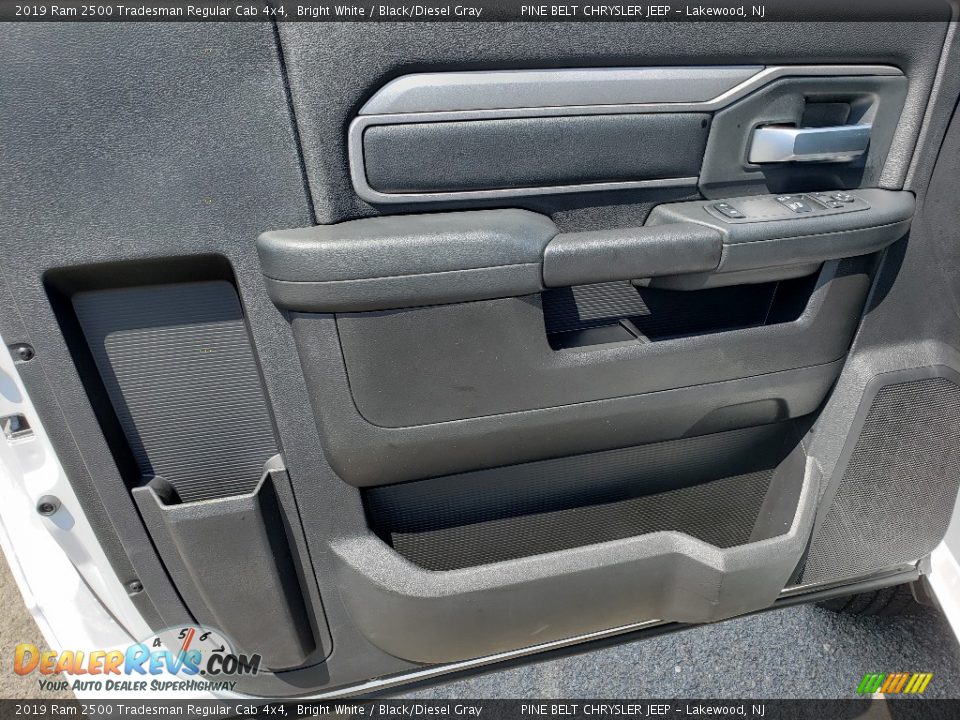 2019 Ram 2500 Tradesman Regular Cab 4x4 Bright White / Black/Diesel Gray Photo #7