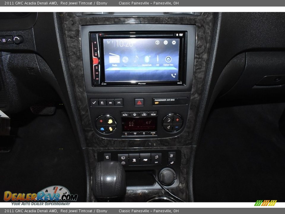 2011 GMC Acadia Denali AWD Red Jewel Tintcoat / Ebony Photo #15