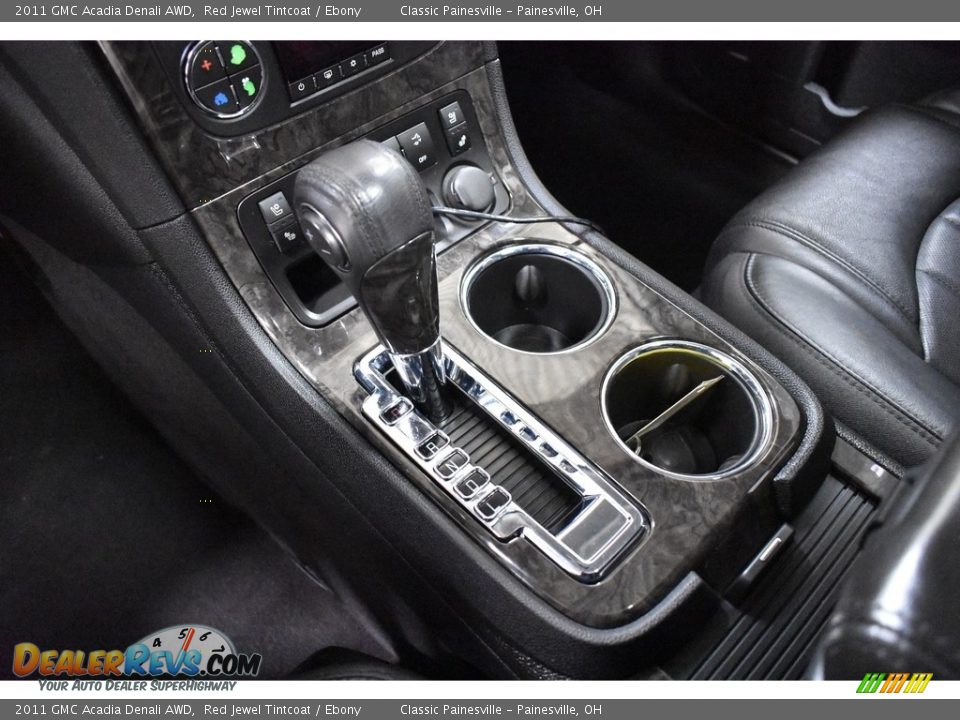 2011 GMC Acadia Denali AWD Red Jewel Tintcoat / Ebony Photo #16