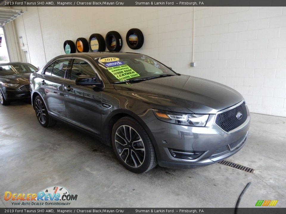 2019 Ford Taurus SHO AWD Magnetic / Charcoal Black/Mayan Gray Photo #1