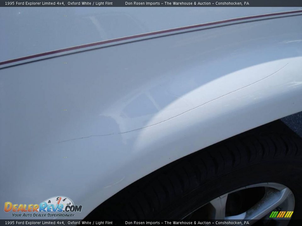 1995 Ford Explorer Limited 4x4 Oxford White / Light Flint Photo #29