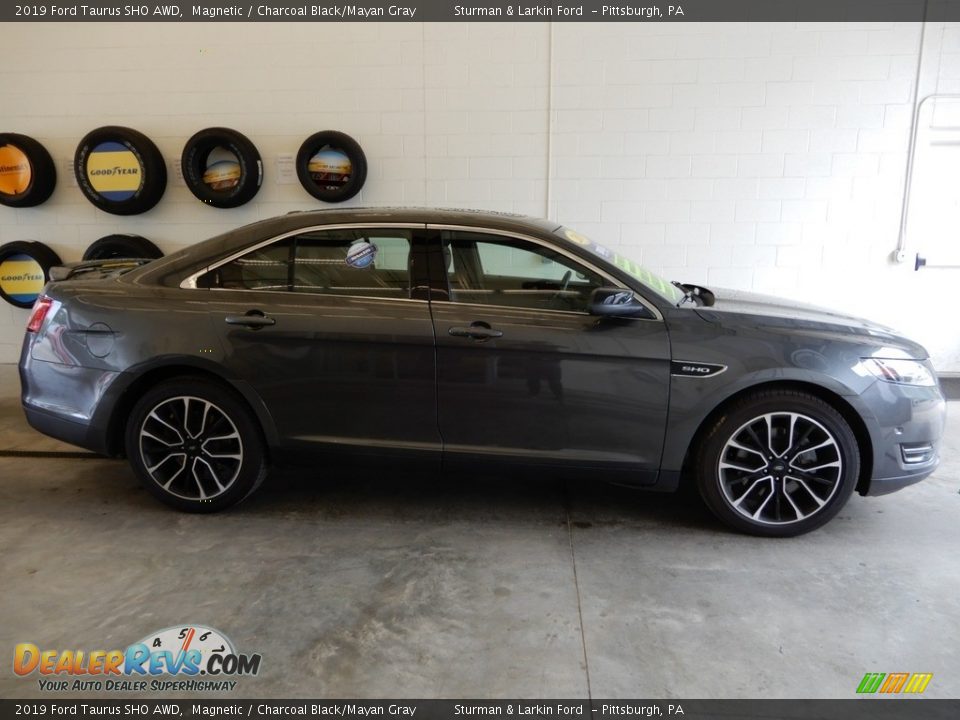 2019 Ford Taurus SHO AWD Magnetic / Charcoal Black/Mayan Gray Photo #3