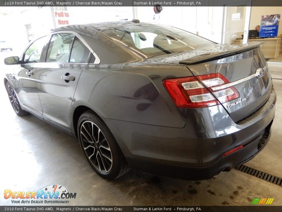 2019 Ford Taurus SHO AWD Magnetic / Charcoal Black/Mayan Gray Photo #8