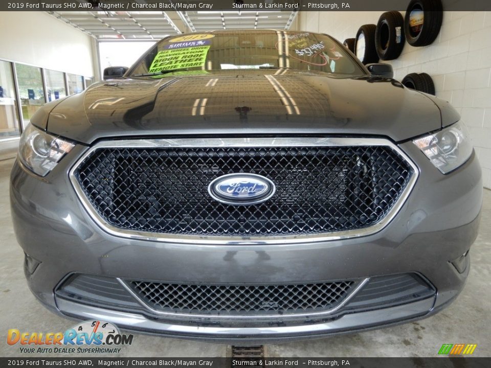 2019 Ford Taurus SHO AWD Magnetic / Charcoal Black/Mayan Gray Photo #10