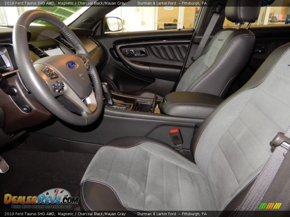 Charcoal Black/Mayan Gray Interior - 2019 Ford Taurus SHO AWD Photo #14