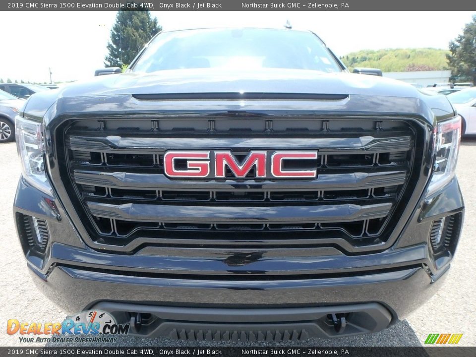 2019 GMC Sierra 1500 Elevation Double Cab 4WD Onyx Black / Jet Black Photo #2