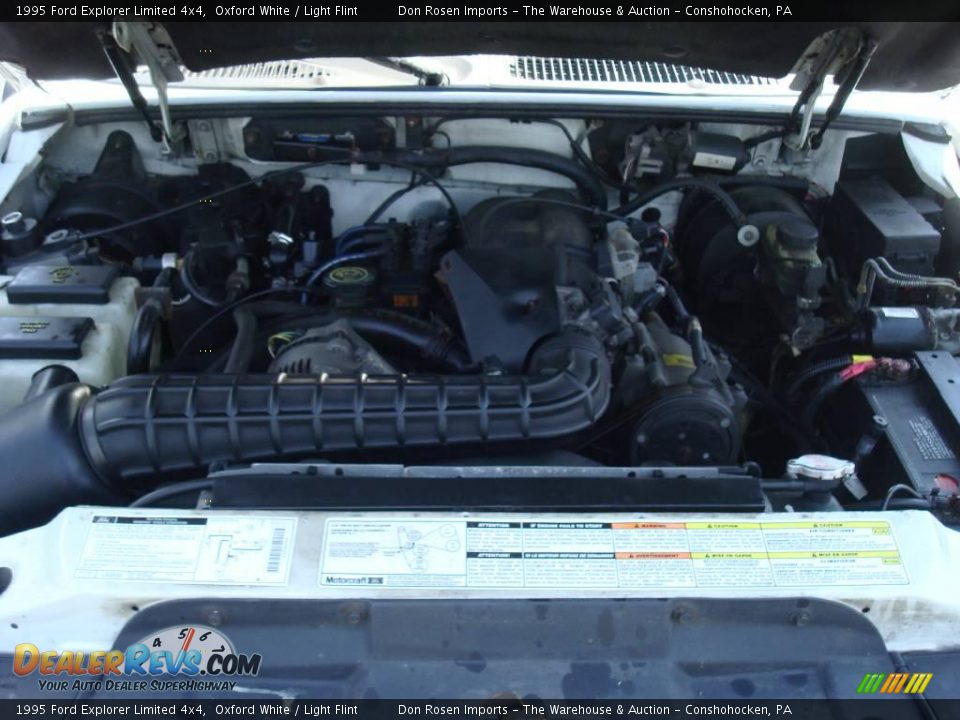 1995 Ford Explorer Limited 4x4 Oxford White / Light Flint Photo #30