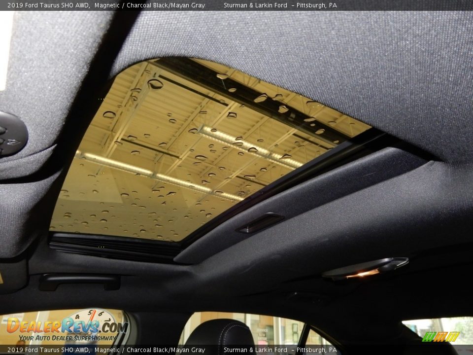 2019 Ford Taurus SHO AWD Magnetic / Charcoal Black/Mayan Gray Photo #21