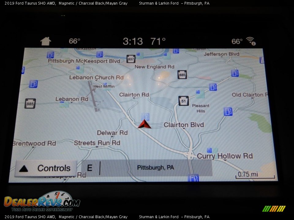 Navigation of 2019 Ford Taurus SHO AWD Photo #22