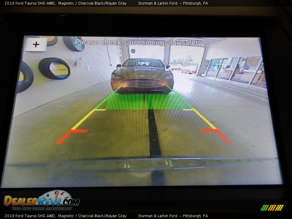 2019 Ford Taurus SHO AWD Magnetic / Charcoal Black/Mayan Gray Photo #23