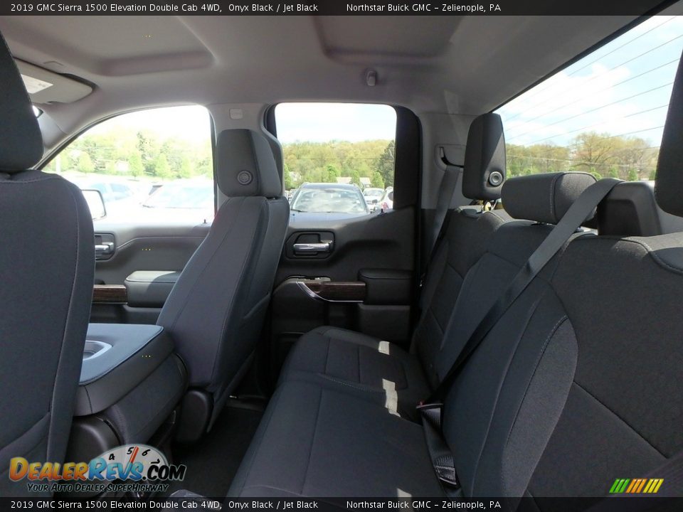 2019 GMC Sierra 1500 Elevation Double Cab 4WD Onyx Black / Jet Black Photo #11