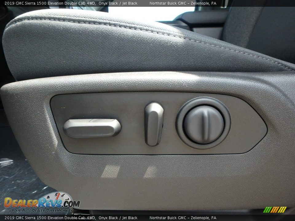 2019 GMC Sierra 1500 Elevation Double Cab 4WD Onyx Black / Jet Black Photo #15