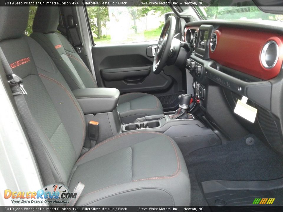2019 Jeep Wrangler Unlimited Rubicon 4x4 Billet Silver Metallic / Black Photo #14