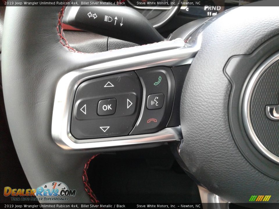 2019 Jeep Wrangler Unlimited Rubicon 4x4 Billet Silver Metallic / Black Photo #16