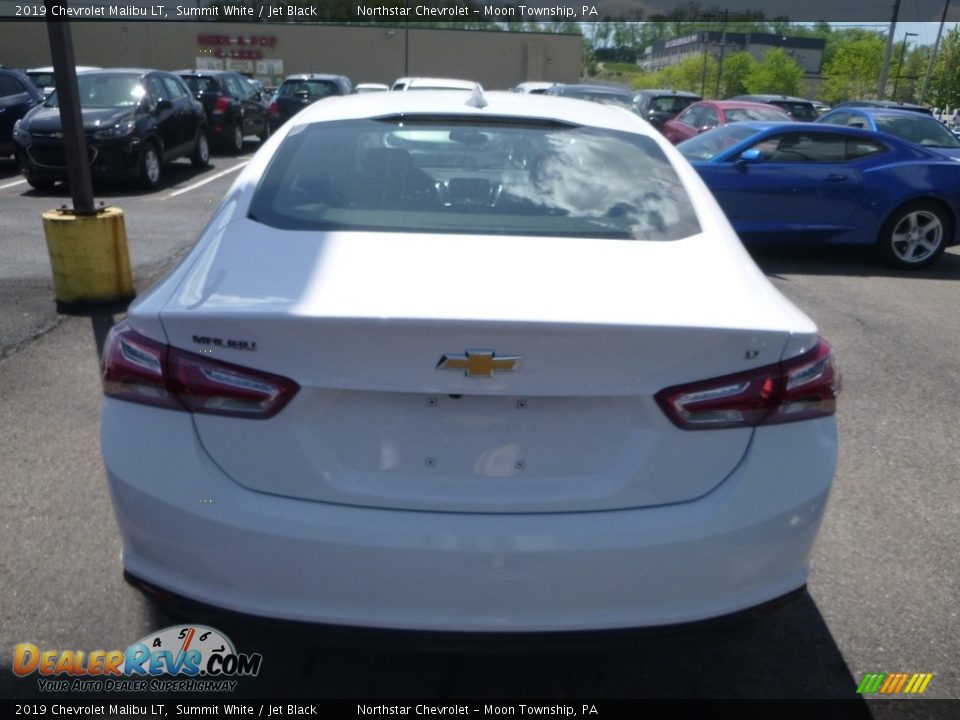 2019 Chevrolet Malibu LT Summit White / Jet Black Photo #4