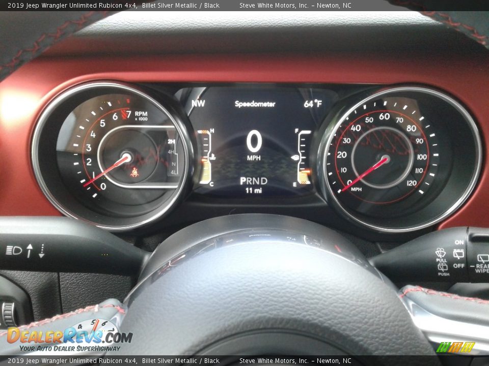 2019 Jeep Wrangler Unlimited Rubicon 4x4 Billet Silver Metallic / Black Photo #18