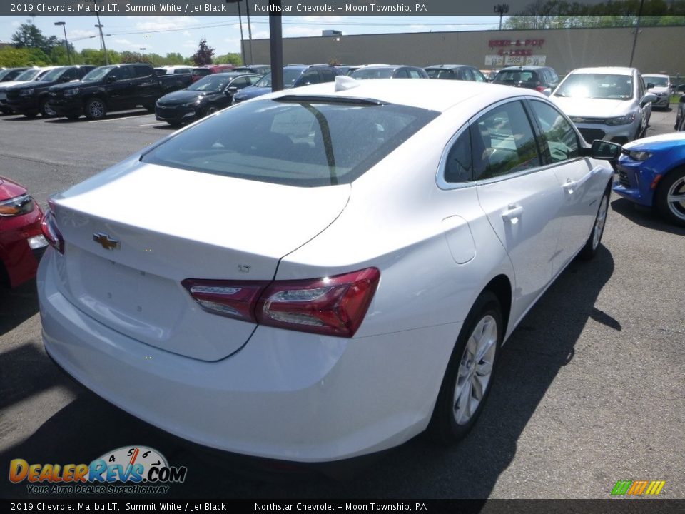 2019 Chevrolet Malibu LT Summit White / Jet Black Photo #5