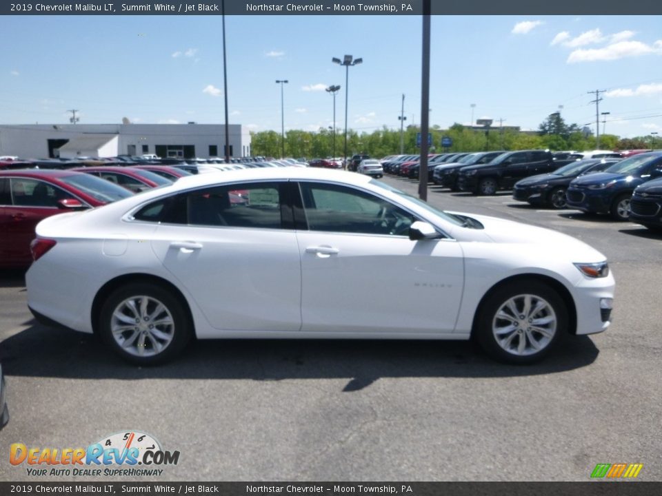 2019 Chevrolet Malibu LT Summit White / Jet Black Photo #6