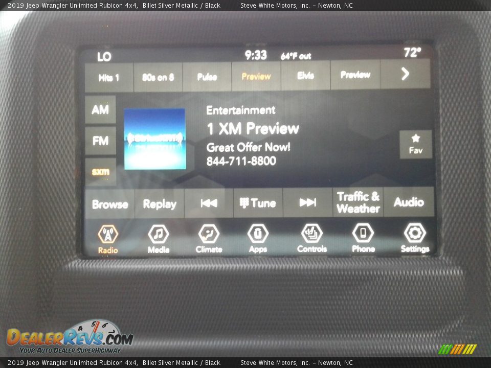 2019 Jeep Wrangler Unlimited Rubicon 4x4 Billet Silver Metallic / Black Photo #20