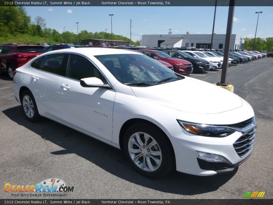 2019 Chevrolet Malibu LT Summit White / Jet Black Photo #7