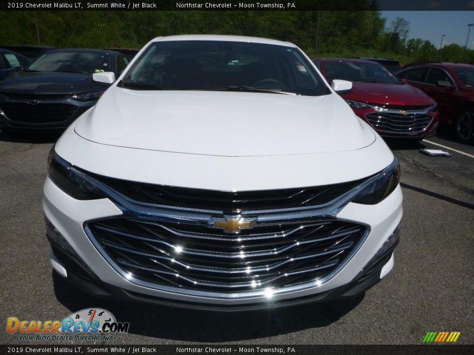 2019 Chevrolet Malibu LT Summit White / Jet Black Photo #8