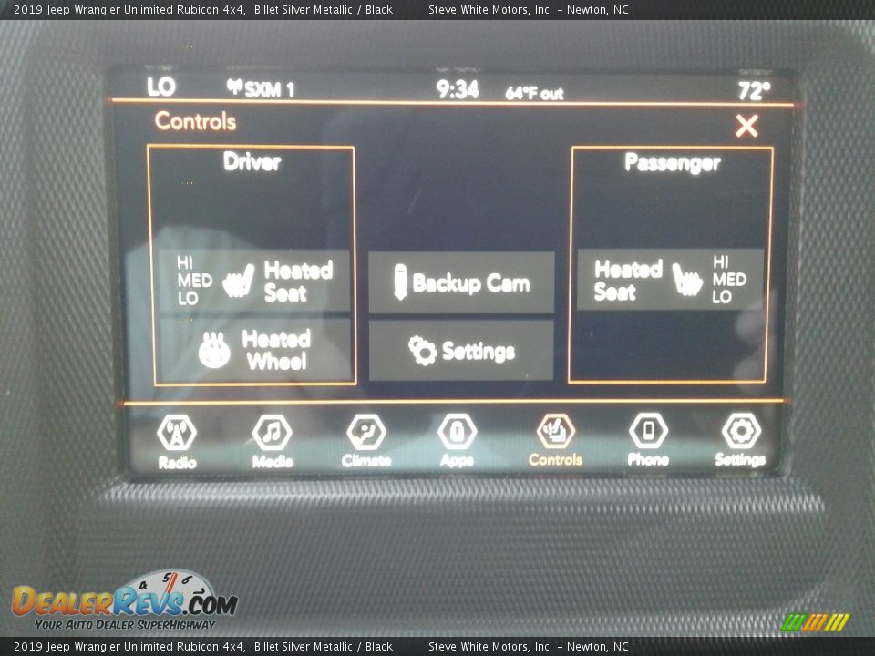 2019 Jeep Wrangler Unlimited Rubicon 4x4 Billet Silver Metallic / Black Photo #23