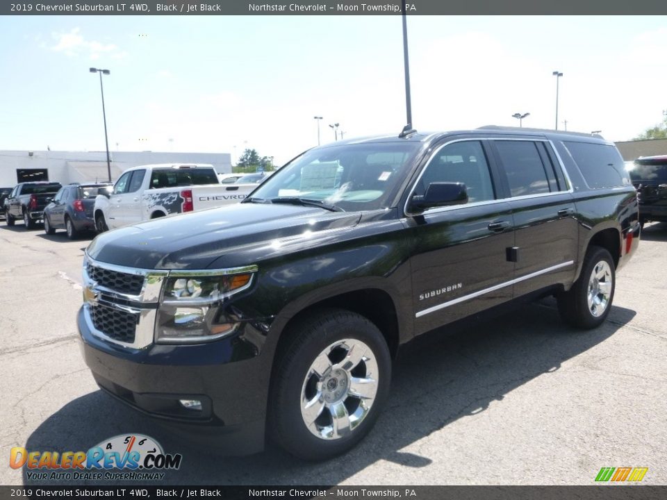 2019 Chevrolet Suburban LT 4WD Black / Jet Black Photo #1