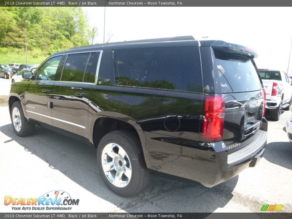 2019 Chevrolet Suburban LT 4WD Black / Jet Black Photo #2