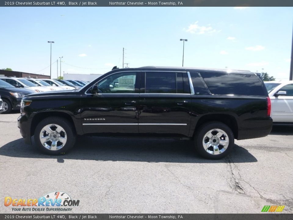 2019 Chevrolet Suburban LT 4WD Black / Jet Black Photo #3