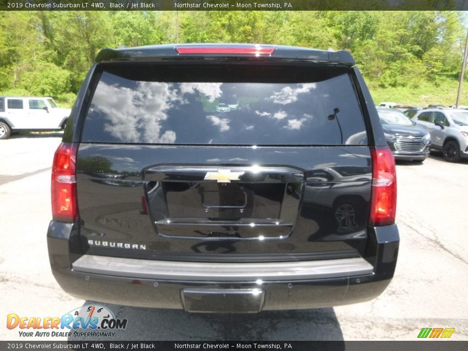 2019 Chevrolet Suburban LT 4WD Black / Jet Black Photo #4