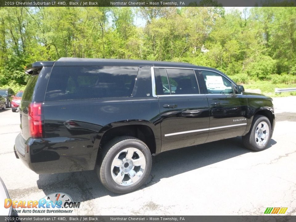 2019 Chevrolet Suburban LT 4WD Black / Jet Black Photo #5