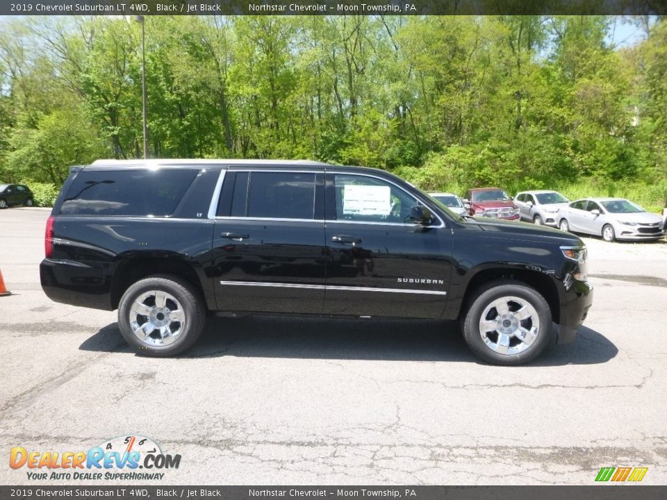 2019 Chevrolet Suburban LT 4WD Black / Jet Black Photo #6