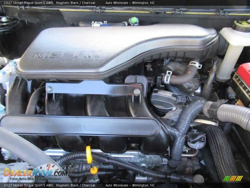 2017 Nissan Rogue Sport S AWD Magnetic Black / Charcoal Photo #6