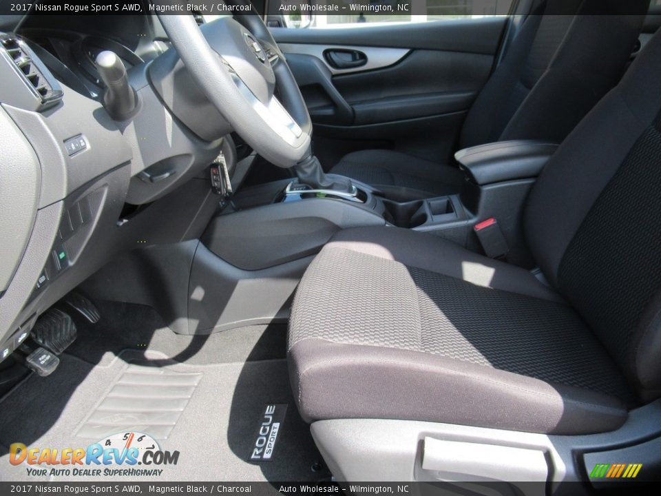 2017 Nissan Rogue Sport S AWD Magnetic Black / Charcoal Photo #10