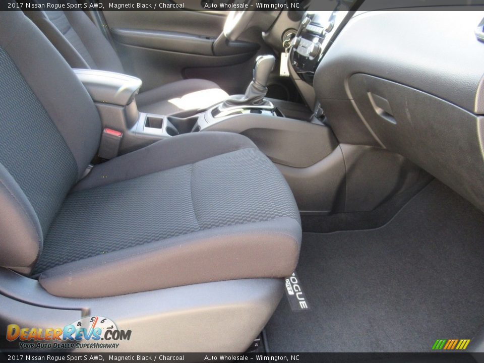 2017 Nissan Rogue Sport S AWD Magnetic Black / Charcoal Photo #12
