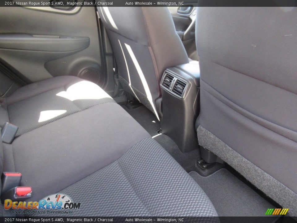 2017 Nissan Rogue Sport S AWD Magnetic Black / Charcoal Photo #13