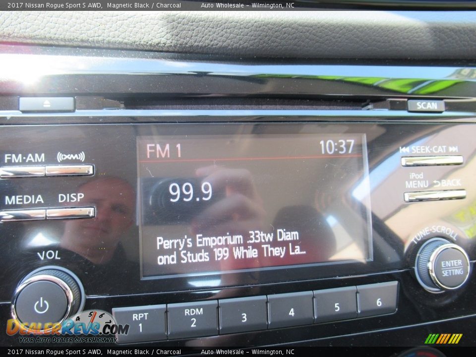 2017 Nissan Rogue Sport S AWD Magnetic Black / Charcoal Photo #16
