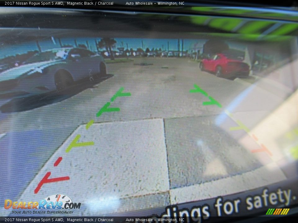 2017 Nissan Rogue Sport S AWD Magnetic Black / Charcoal Photo #18